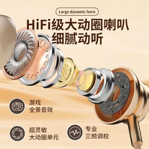 「抖音同款！立体环绕声」挂脖式蓝牙耳机 无线颈挂入耳式降噪长续航运动跑步男女数码配件 商品图2