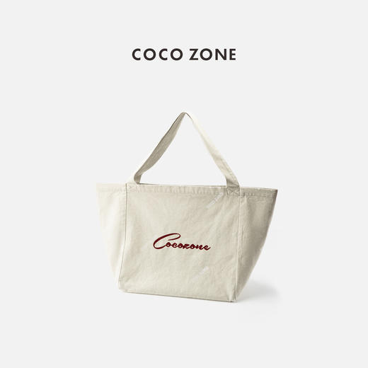 COCO ZONE 高级感纯色字母单肩包百搭通勤女士包包CC2B1188 商品图2