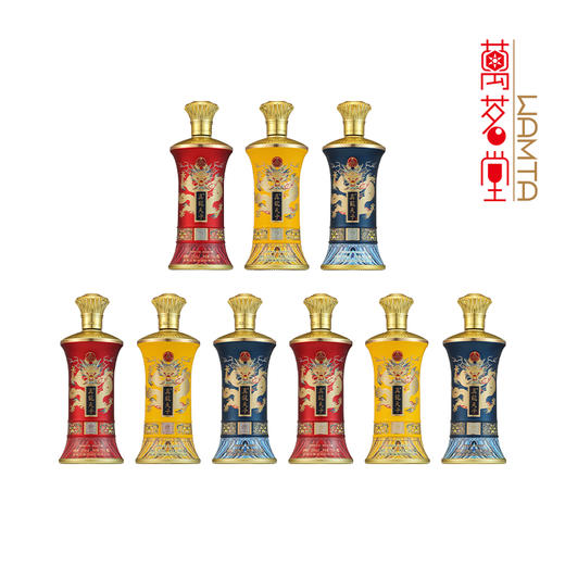 真龙天子至尊龙邮纪念酒·大龙套组 52度浓香型 750ml*3瓶 礼盒装高端文创酒 送礼白酒 商品图1