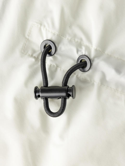 COCO ZONE 设计感抽绳收腰连帽外套拉链休闲上衣CC1B1505 商品图7