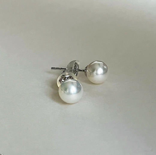 CLASSIC系列 14K镶AKOYA珍珠 耳钉 商品图1