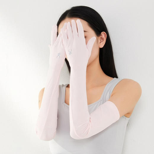VVC探寻全指防晒袖套手套加冰袖防紫外线男女薄冰丝手袖 商品图0