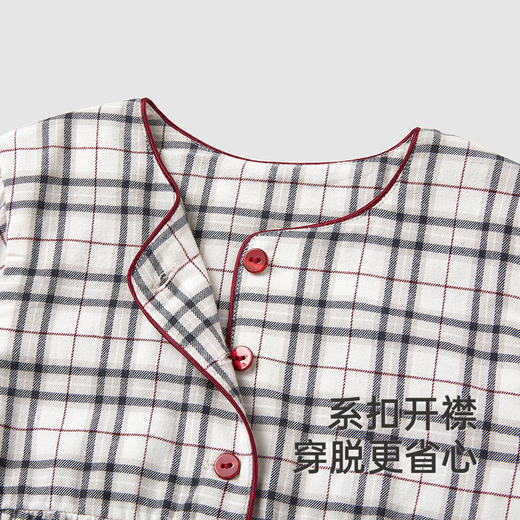 【高定系列】英氏儿童裙子复古纯棉女童连衣裙新款女宝裙子 商品图3