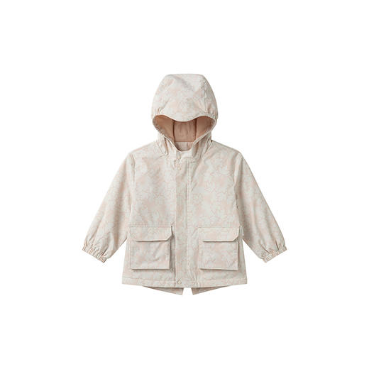 【商场同款】英氏婴儿外套秋冬户外防风外套男童连帽夹棉中大童 商品图4