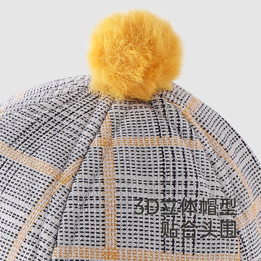 【商场同款】英氏儿童帽子小绅士贴面帽男童帽子新款帽子 商品图2