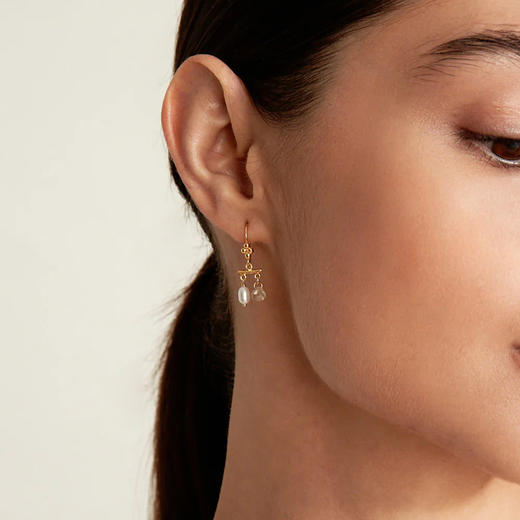 北京仓｜Chan Luu-TALIA-珍珠 耳环［美国设计师］ 商品图0