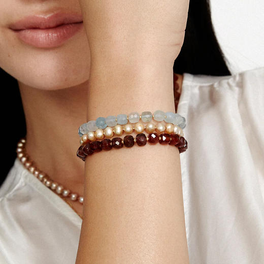 北京仓｜Chan Luu-CAROLINA NAKED-多层缠绕手链［美国设计师］ 商品图0