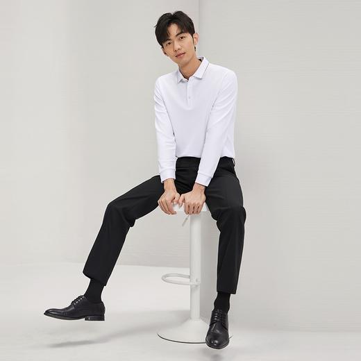 柒牌男装商务西裤男2025秋季新款商务百搭通勤直筒裤男士西装长裤	127H71640 商品图3