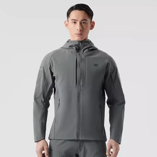 X-BIONIC战神软壳衣 户外加绒保暖防风防泼水外套连帽夹克男22588 商品图0