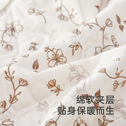 【商场同款】英氏儿童外套秋冬保暖棉服女宝长袖夹棉外套新款 商品图2