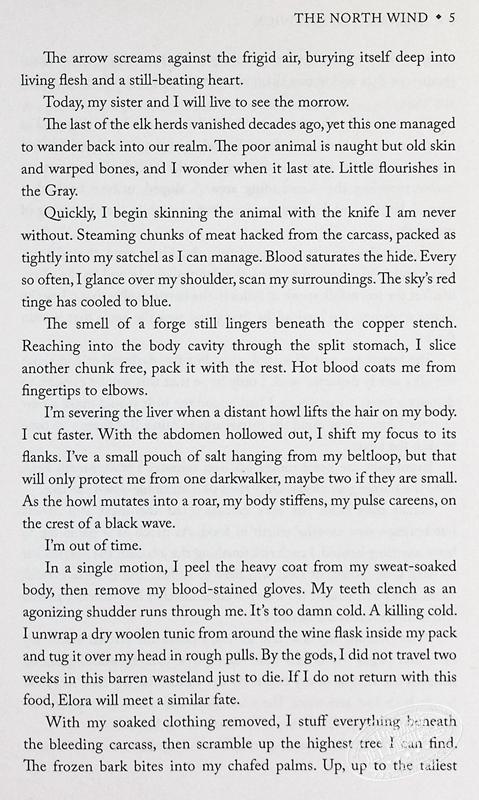 【中商原版】四向风系列1 北风 The North Wind 英文原版 A F Steadman 现代小说 国际流行小说 奇幻小说 商品图4