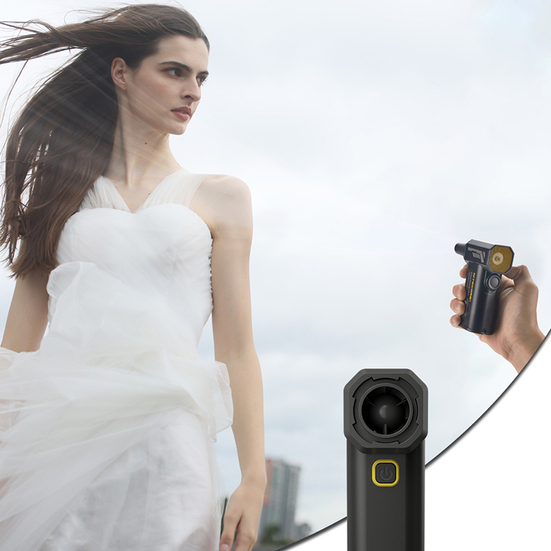 狼族专享丨奈特科尔cw20金属口袋摄影造型风扇多用途电脑单反相机镜头电驱吹气宝 cw20【造型风机】