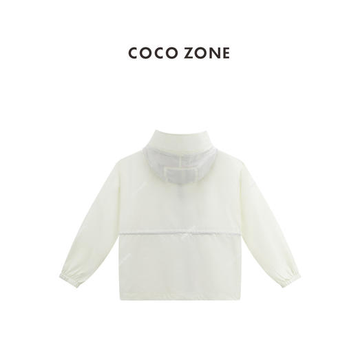 COCO ZONE 设计感抽绳收腰连帽外套拉链休闲上衣CC1B1505 商品图1