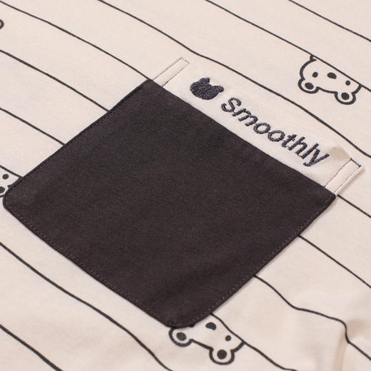 都市丽人都市锋尚睡衣亲情蜜语长袖26支CVC单面薄男士棉质套装FHT0C3 商品图10