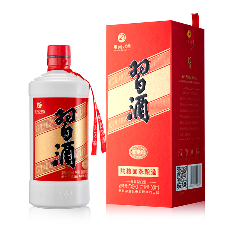 【秒杀】习酒 圆习酒 53度酱香型白酒 500ml 两件起售