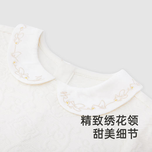 【高定系列】英氏羊毛衫秋季女童套头衫长袖针织衫新款T恤 商品图3