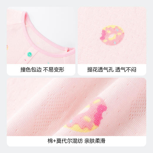 女童长袖睡裙秋季新款安奈儿童装JG437548 商品图4