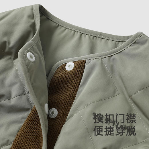 【商场同款】英氏儿童防风马甲外套秋冬保暖外出男童马甲新款 商品图3