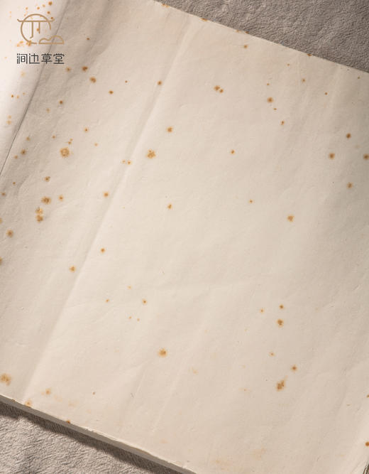 70年代朵云轩木版水印四尺对开大画笺(兰) 商品图8