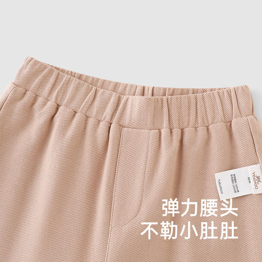 【商场同款】英氏儿童休闲裤秋纯棉女童长裤百搭纯色裤子 商品图3