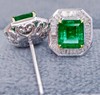 1.88ct 祖母绿耳钉 商品缩略图0