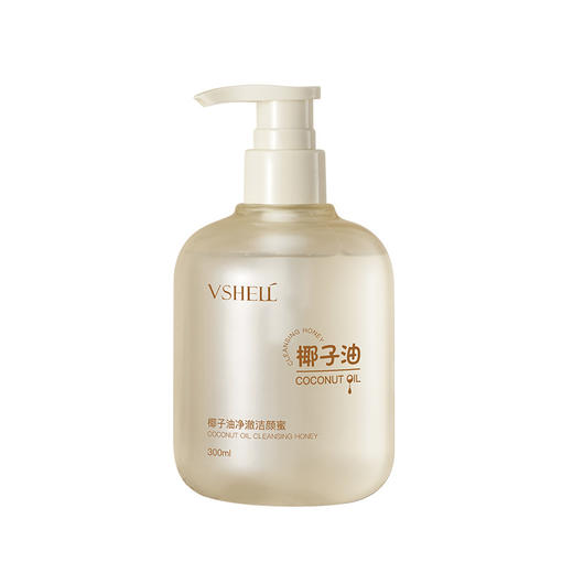 植贝椰子油净澈洁颜蜜300ml 商品图4