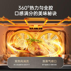 松下嵌入式蒸烤箱一体机烤箱蒸箱 智能家用蒸烤一体机NN-CS5800XPE NN-CS5800XPE
