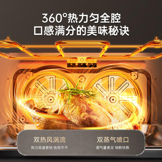 松下嵌入式蒸烤箱一体机烤箱蒸箱 智能家用蒸烤一体机NN-CS5800XPE NN-CS5800XPE 商品图0