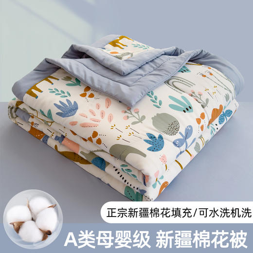 【对于家的期待 不止于想象~】南通家纺夏凉被 a类母婴级 2024新款小清新 水洗棉凉感薄夏被 空调被-QQ 商品图5