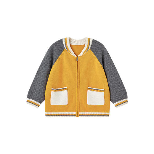 【商场同款】英氏儿童外套纯棉男童棒球服秋冬外套长袖新款 商品图4