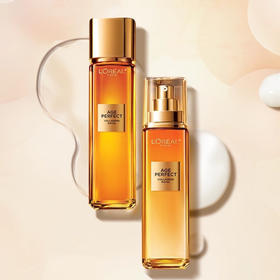 法国 L'OREAL欧莱雅 小蜜罐花蜜胶原爽肤水/乳液 套装 (水130ml+乳110ml)