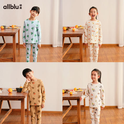 【折扣】【幼岚童装百科全书】「经典撸猫棉」家居服套装24秋新款儿童睡衣 商品图2