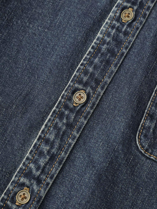 COCO ZONE设计感百搭通勤外套休闲宽松显瘦牛仔衣24C10020 商品图6