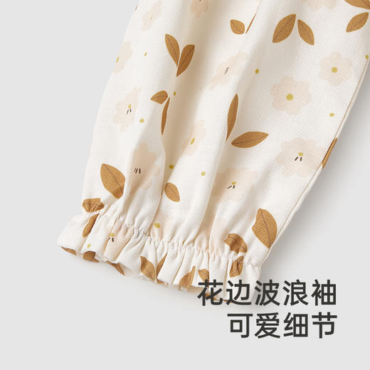 【高定系列】英氏女童连衣裙可爱公主碎花连衣裙新款羊毛裙 商品图3