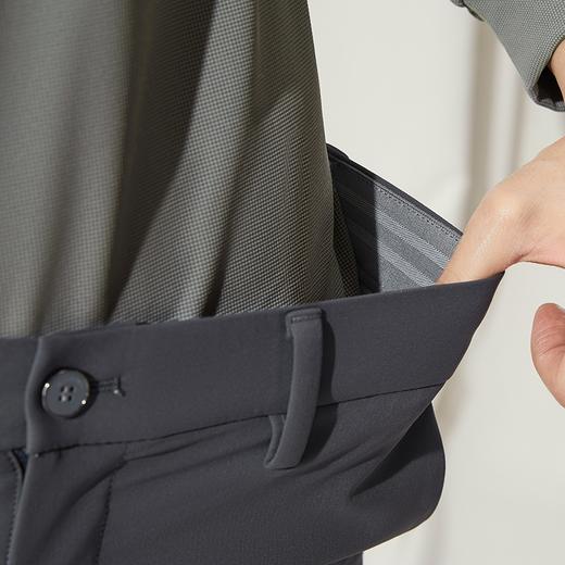 【高端系列】柒牌男装休闲裤男2024秋季新款商务通勤上班直筒长裤	127H72300 商品图2