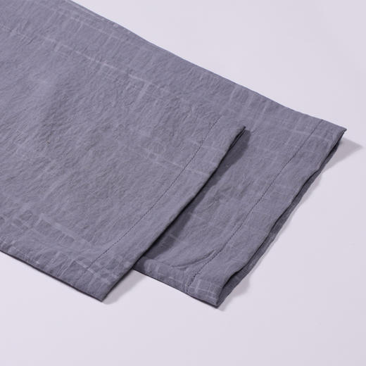 都市丽人都市锋尚睡衣好睡好眠长袖软绵绵压花薄男士梭织棉套装FHT1D4 商品图7