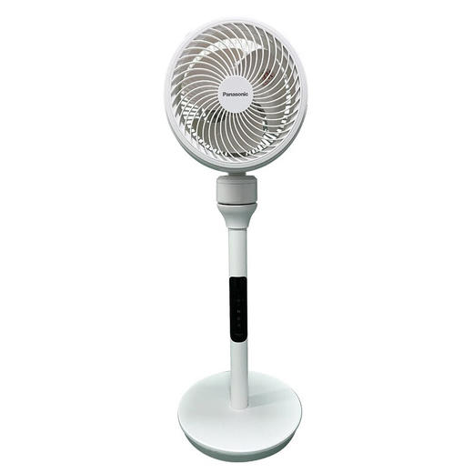 8月内购 松下空气循环扇家用直流变频电风扇落地扇3D立体广角送风轻音节能轻柔电风扇一级能效F-CW1801C-W 商品图5