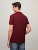 TOMMY 短袖POLO衫男  MW22109-VLP 深胭脂色. 商品缩略图2
