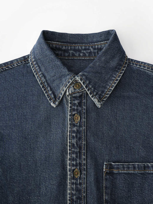 COCO ZONE设计感百搭通勤外套休闲宽松显瘦牛仔衣24C10020 商品图5