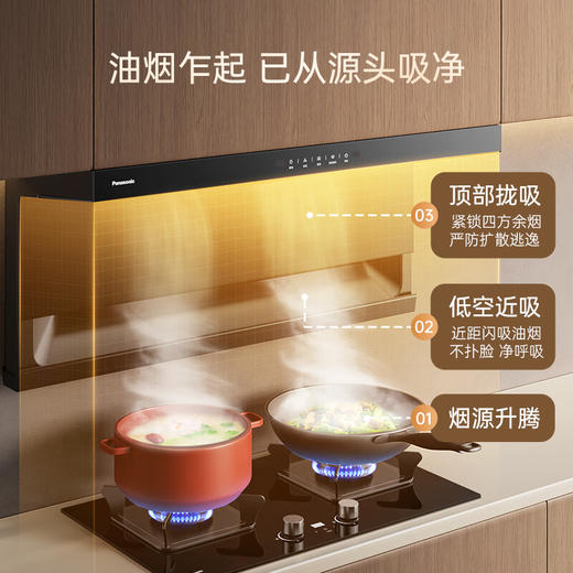 松下（Panasonic）松下（Panasonic) 大吸力烟机FV-A624SA2K 商品图3