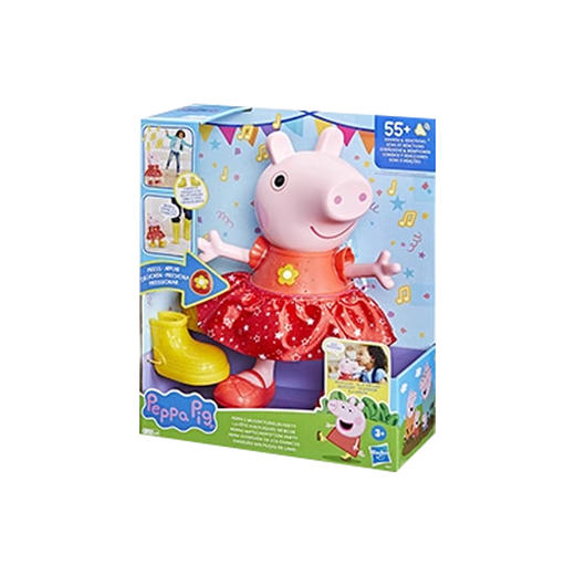 孩之宝Hasbro 小猪佩奇泥坑派对互动电子玩偶HASCF8873CE20 商品图0