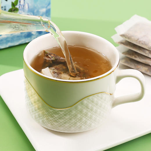 【家庭常备！暑气清凉茶】 30包150克盒薄荷藿香清凉茶夏天避暑养生茶夏季清凉茶，独立茶包更耐泡。ry 商品图2