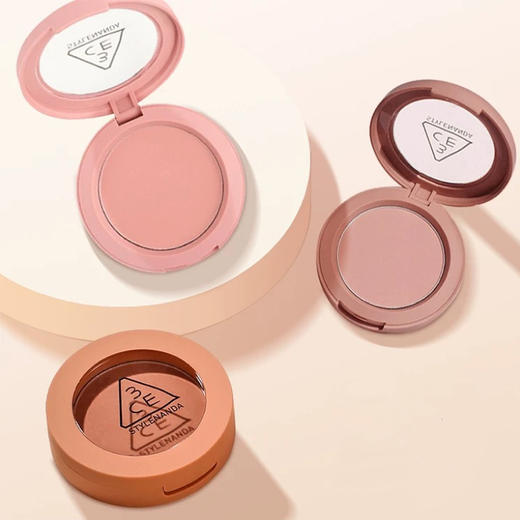 韩国 3CE三熹玉 单色多用修容腮红 5g 商品图0