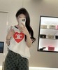 特价出！ce爱心印花短袖T恤 商品缩略图9