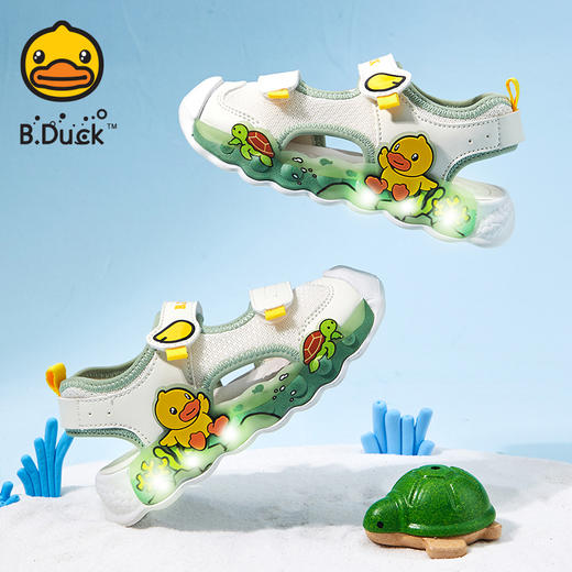 B.Duck小黄鸭童鞋夏季凉鞋24-30码 B2583907 商品图1