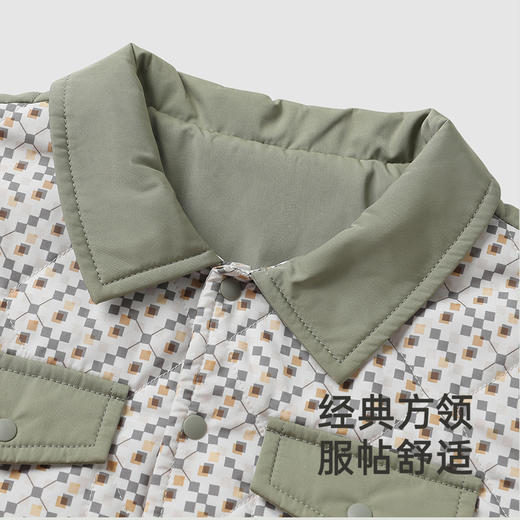 【商场同款】英氏婴儿外套秋冬保暖棉服男童长袖夹棉外套新款 商品图2