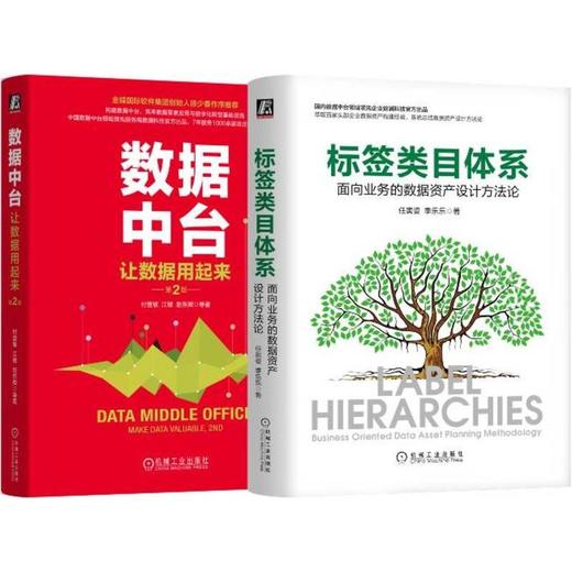 数据中台+标签类目体系+数据资产设计,数澜科技出品 套装(全2册) 商品图0