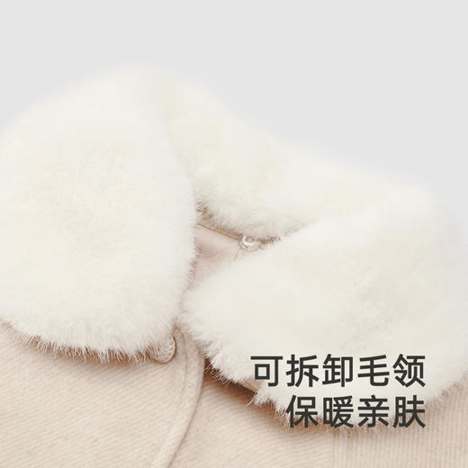 【高定系列】英氏儿童羊毛外套秋冬斗篷女童外套2024新款儿童外套 商品图3