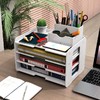 文件架子多层置物架桌面文件收纳架a4资料架文件夹收纳文件架多层 商品缩略图5