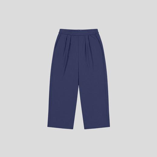 GOODBAI 916 slogan刺绣收腰阔腿卫裤 商品图3